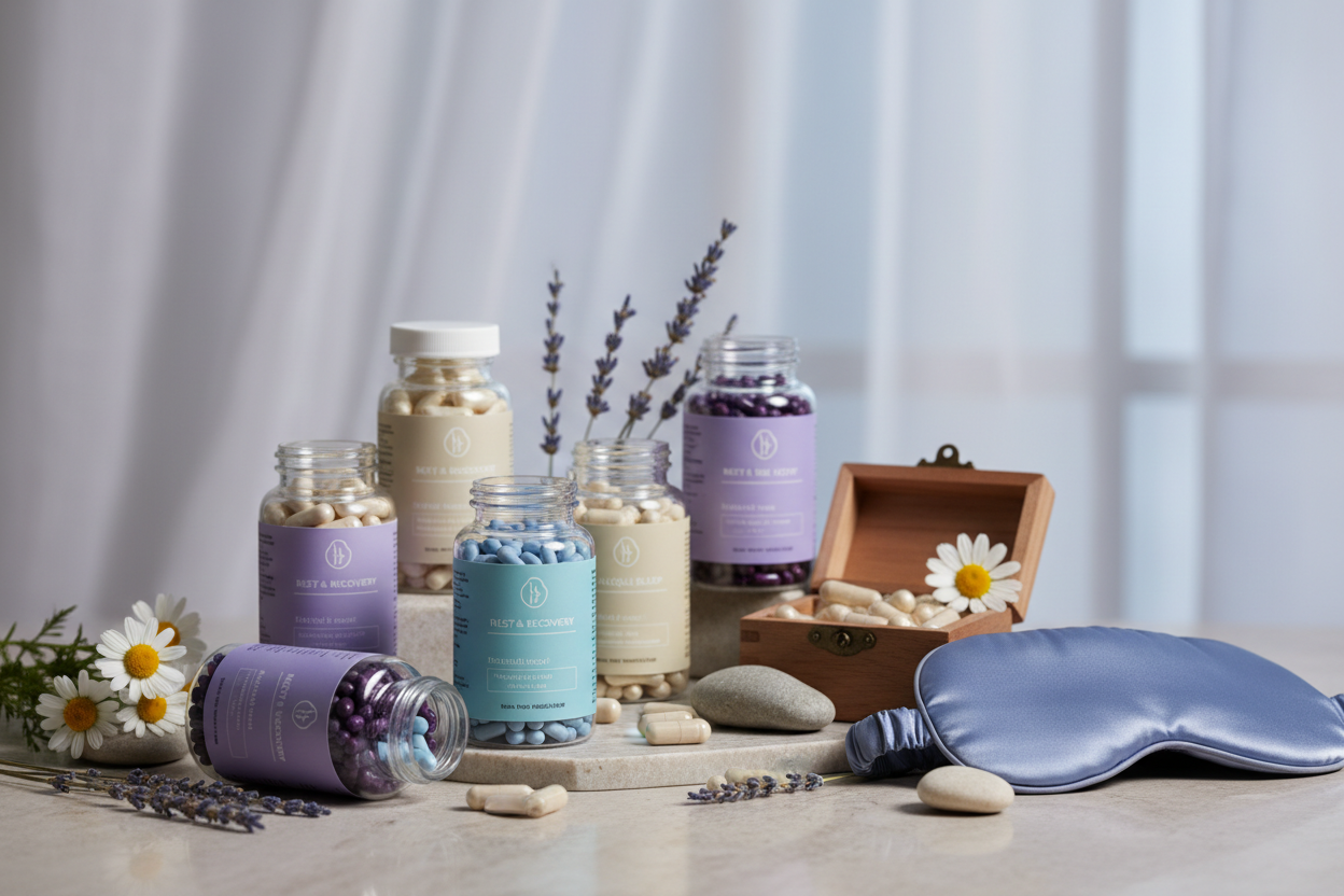 壓力管理與助眠保健品 | 減壓、抗焦慮、改善失眠 | 加拿大原裝直郵