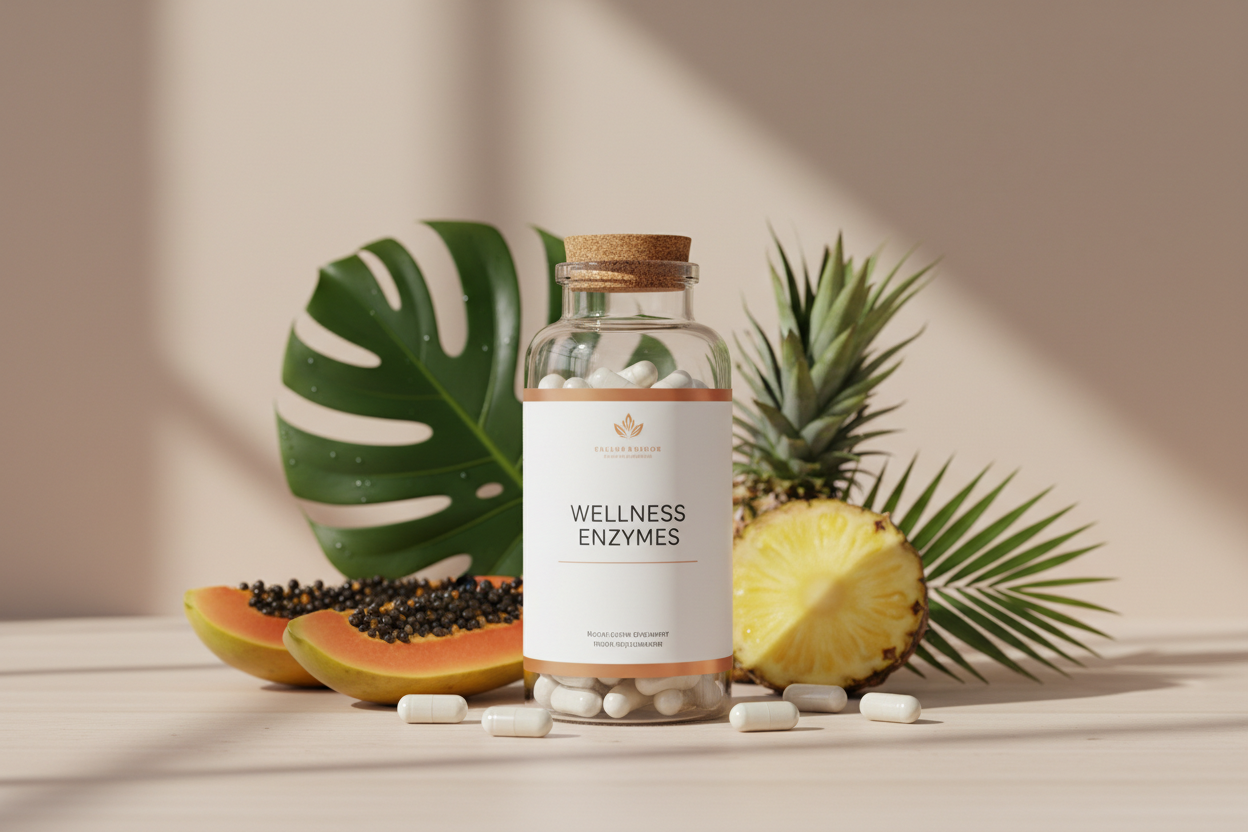 消化酶 Digestive Enzymes | 改善消化不良、胃氣脹 & 胃酸倒流