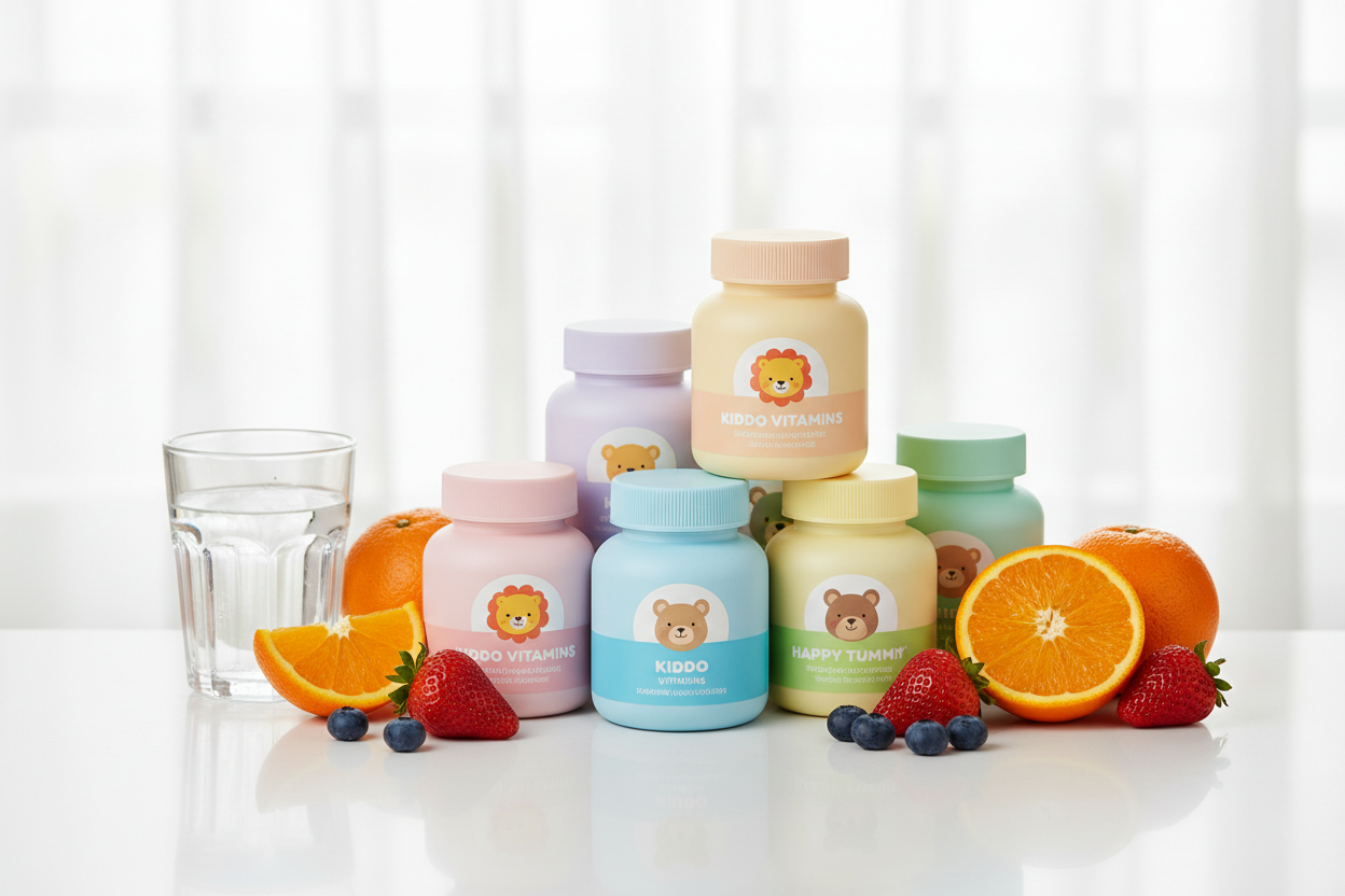 兒童維他命 Kids' Supplements | 免疫力軟糖, DHA & 益生菌