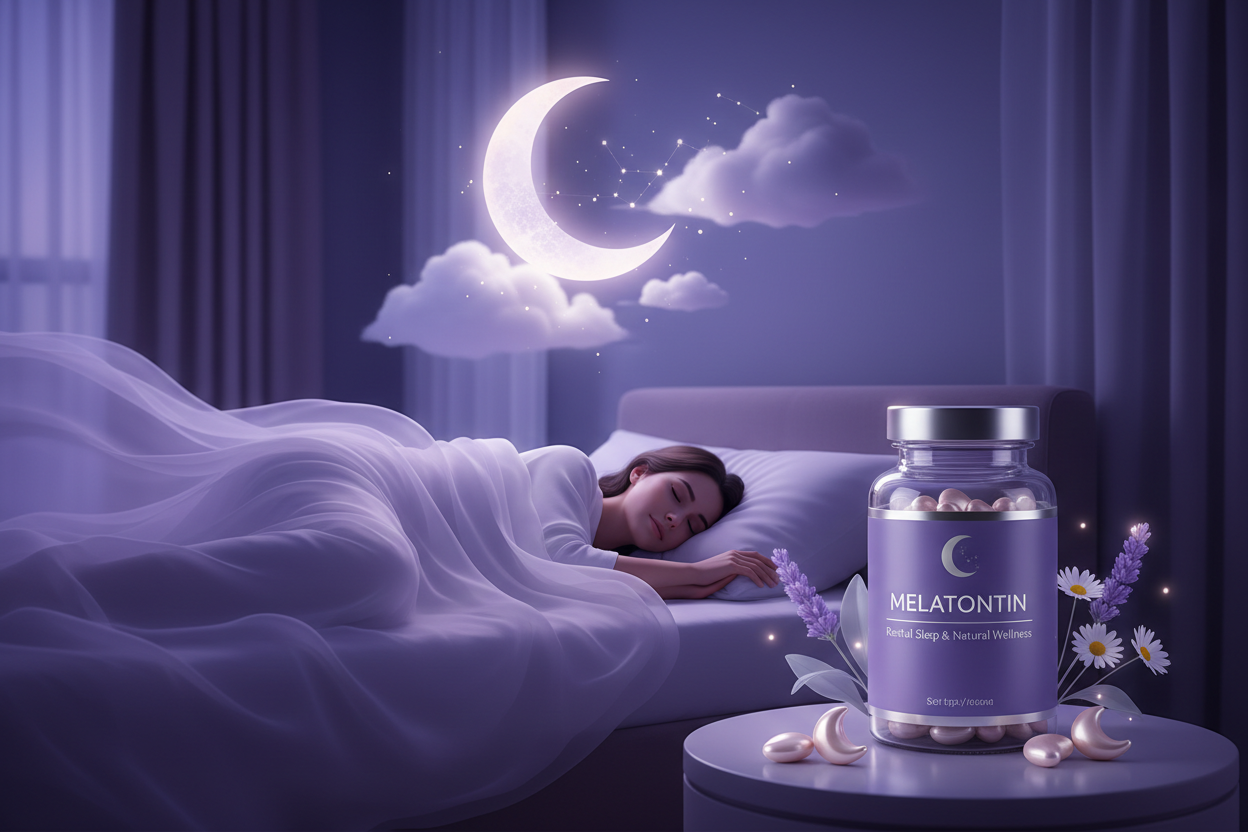 褪黑激素 Melatonin (睡眠/助眠) | 改善失眠 & 調節時差