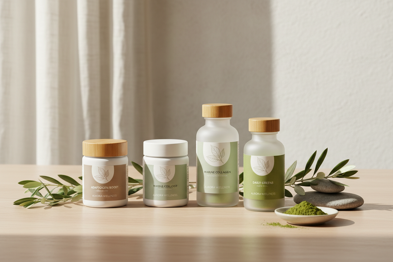 Organika 膠原蛋白粉 (Collagen) & 天然草本保健品