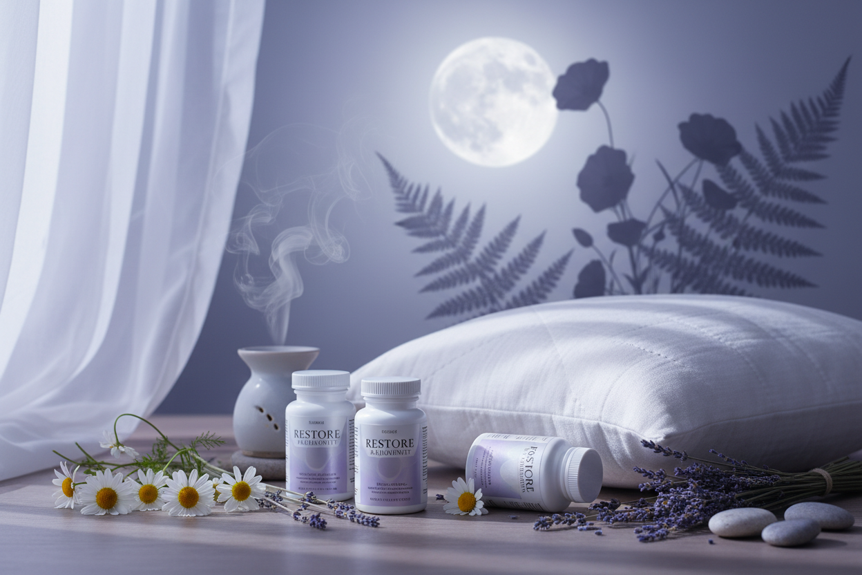 助眠與舒壓補充品 (Sleep & Stress) | 褪黑激素 Melatonin, 鎂, 纈草