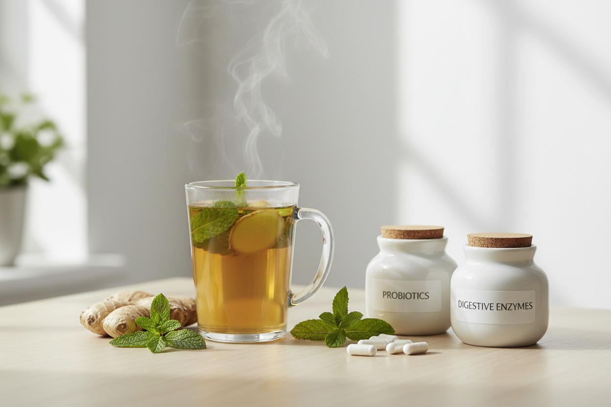 胃部與消化護理 (Stomach & Digestion) | 益生菌, 酵素, 胃酸倒流