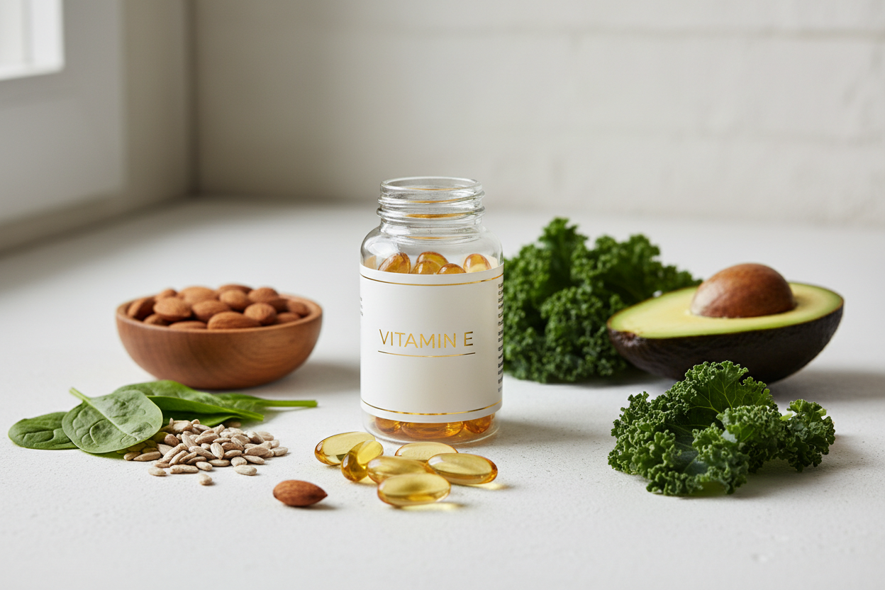 天然維他命 E (Vitamin E) | 強效抗氧化 & 護膚