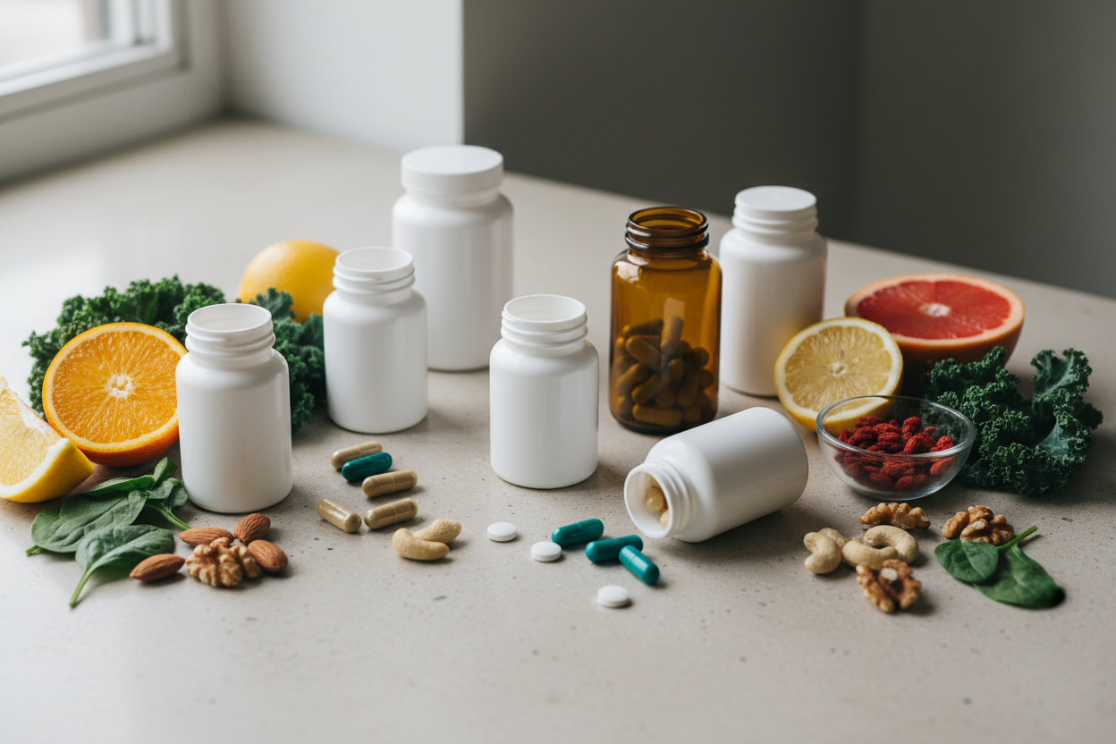 維他命與礦物質 (Vitamins & Minerals) Supplement 專區 | 綜合維他命, 維他命C, D3, 鈣片