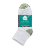 Hush Brands BOO 竹纖維 RAYON & 竹纖維 MEN’S 短襪|WHITE 3PACK 主產品圖