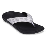 Spenco 女裝 Yumi Breeze - Black/Silver 舒適涼鞋 產品圖片 1