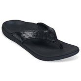 Spenco 女裝 Yumi 2 Snake Black 舒適涼鞋 產品圖片 1