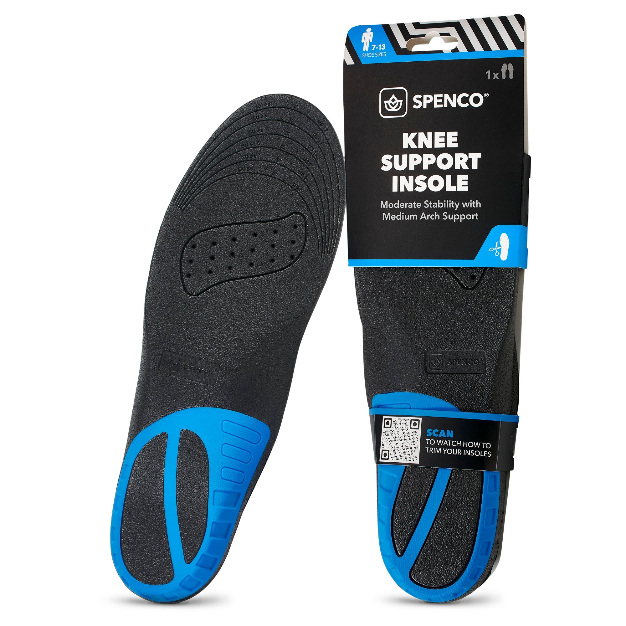Spenco Knee Support Insole Trim-to-Fit 鞋墊 產品圖片 1
