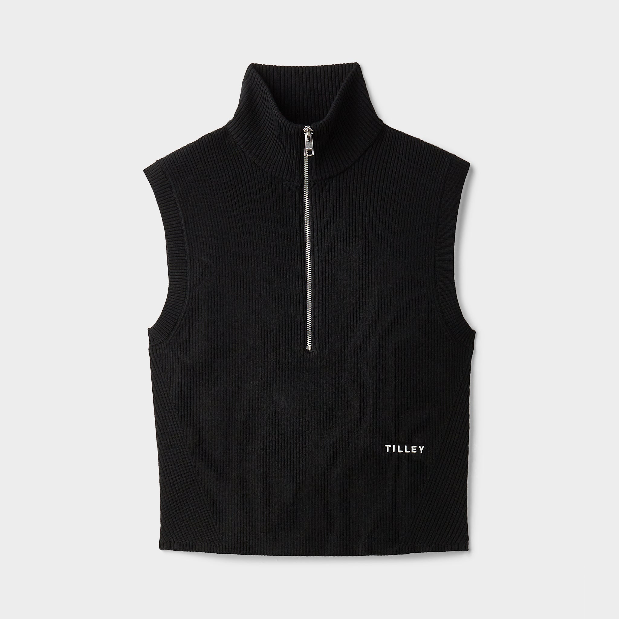 Tilley Stretch 美麗諾羊毛 無袖 高領 主產品圖