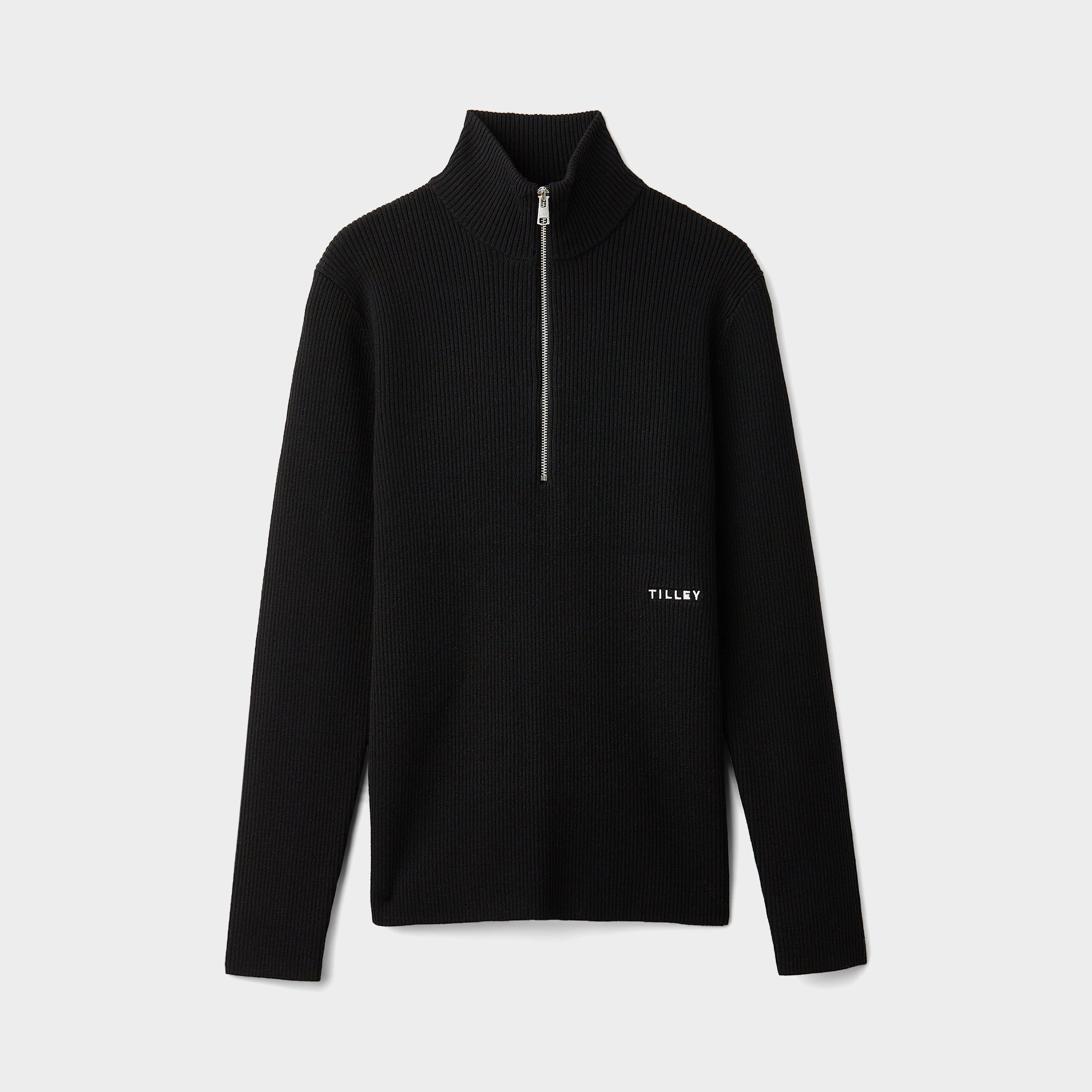 Tilley Stretch 美麗諾羊毛 Zip 高領 主產品圖