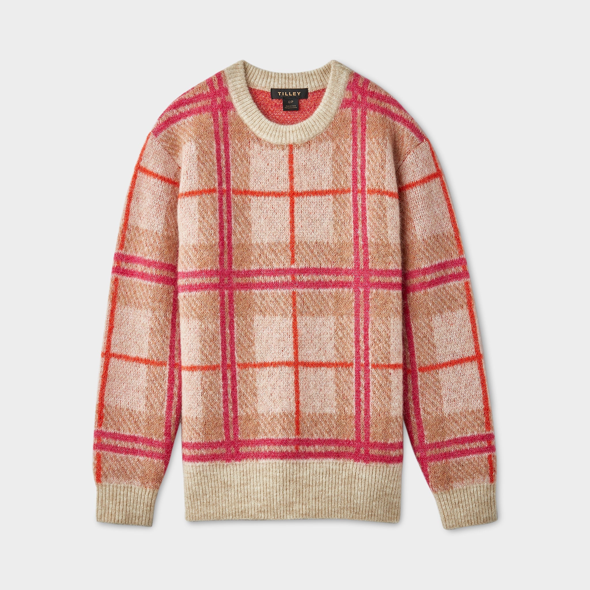 Tilley Plaid Mohair 毛衣 主產品圖