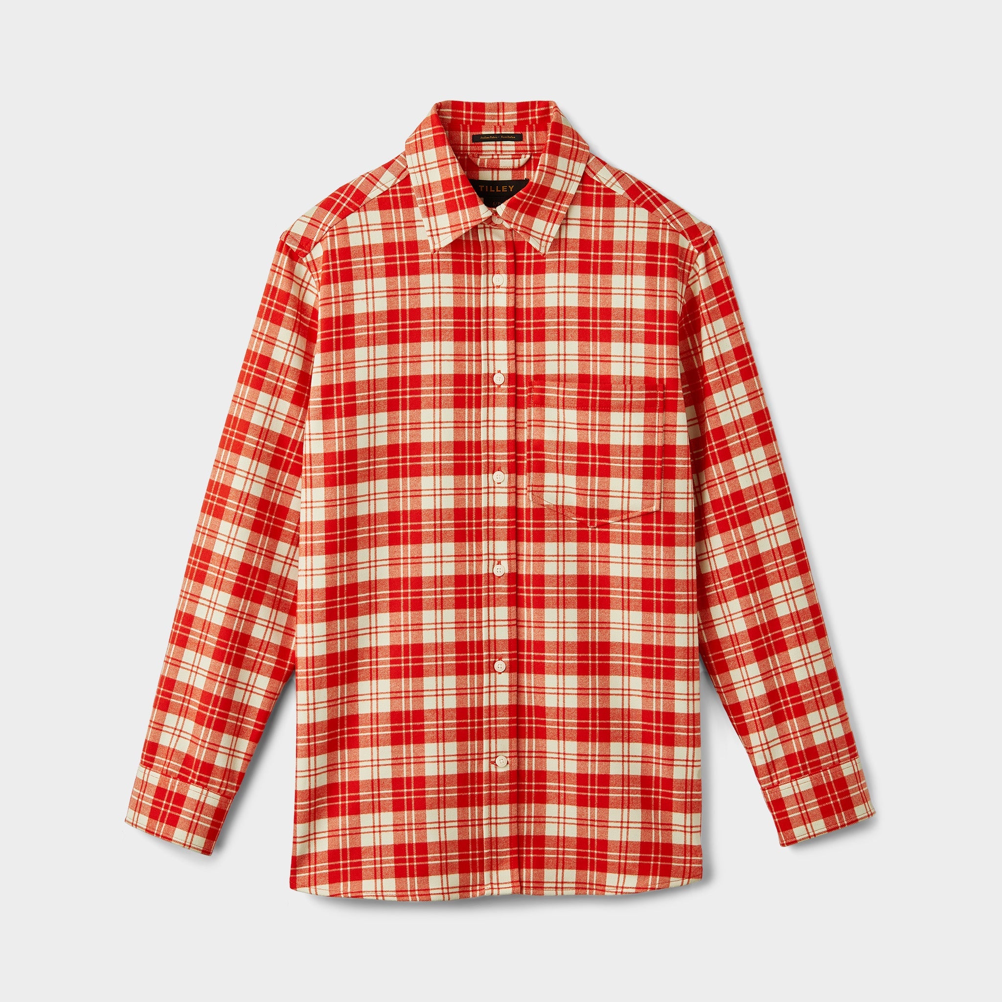 Tilley Plaid Flannel 恤衫 主產品圖