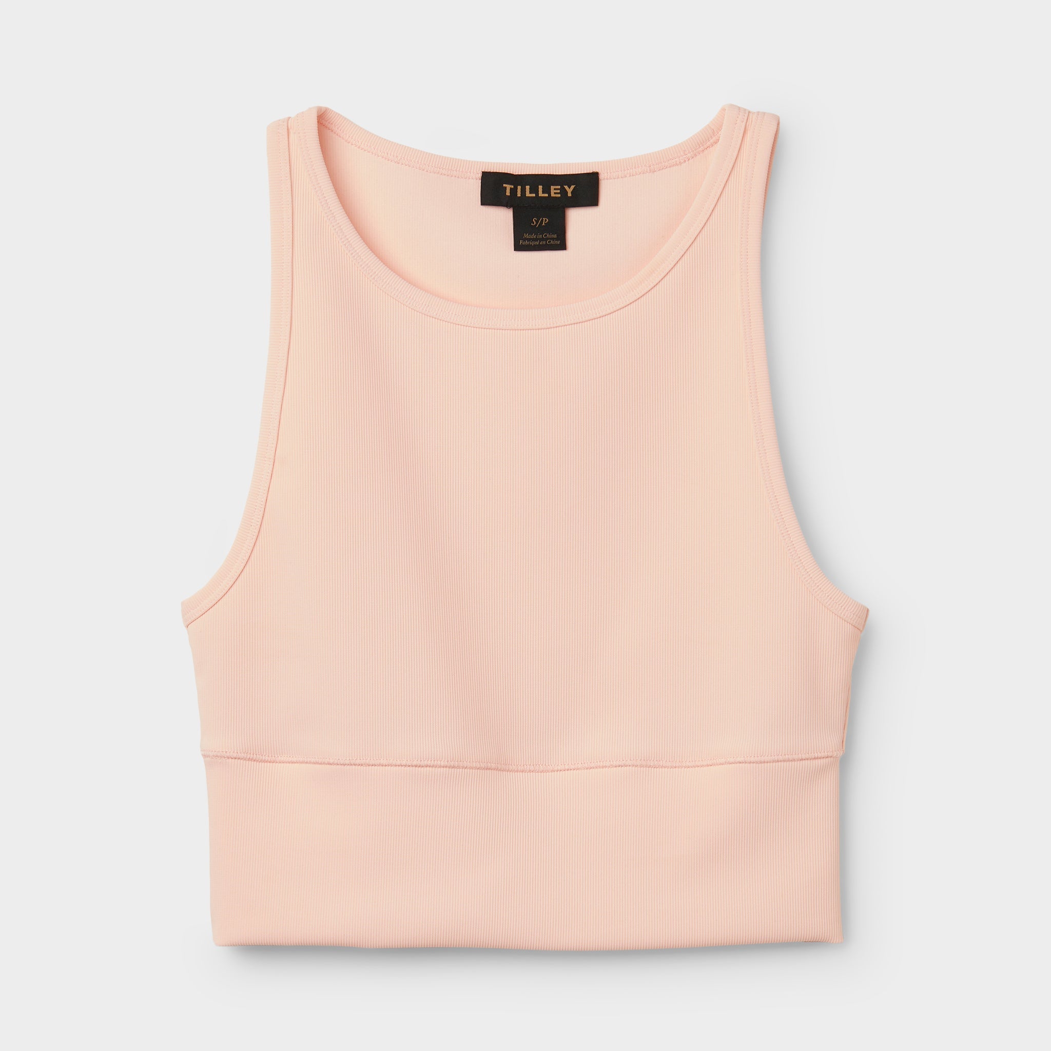 Tilley Fitted Rib Cropped Tank 上衣 主產品圖