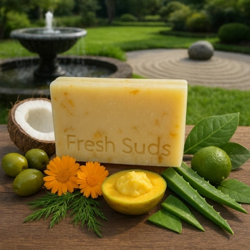 Fresh Suds Soapery 金盞花 Soap for 敏感肌款|Serenity Bar 主產品圖
