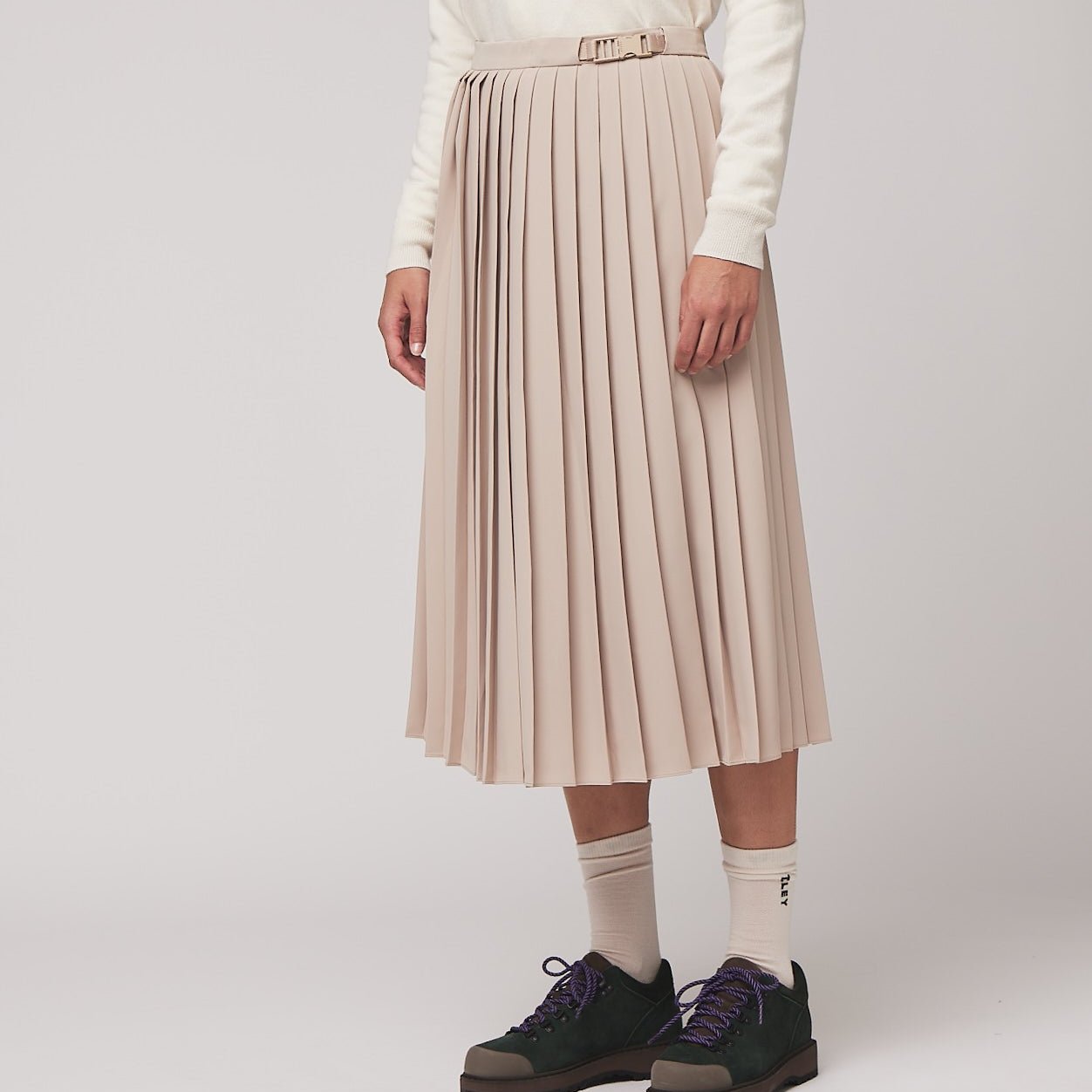 Tilley Tech Slk Pleated Midi 半截裙 主產品圖