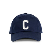 Province of Canada C 字母海軍藍棉質棒球帽|產品主圖