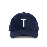 Province of Canada T 字母海軍藍棉質棒球帽|產品主圖