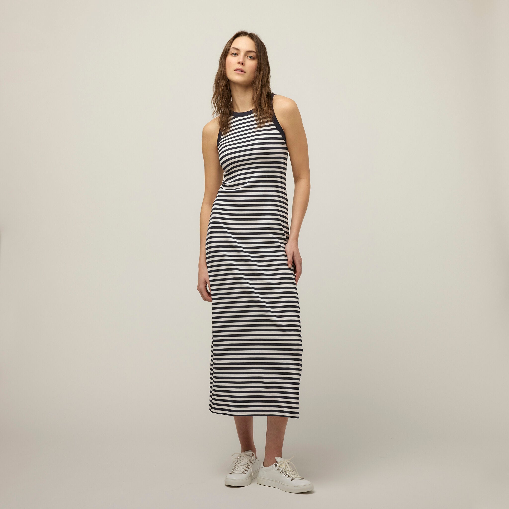 Tilley Rib Midi 連身裙 主產品圖