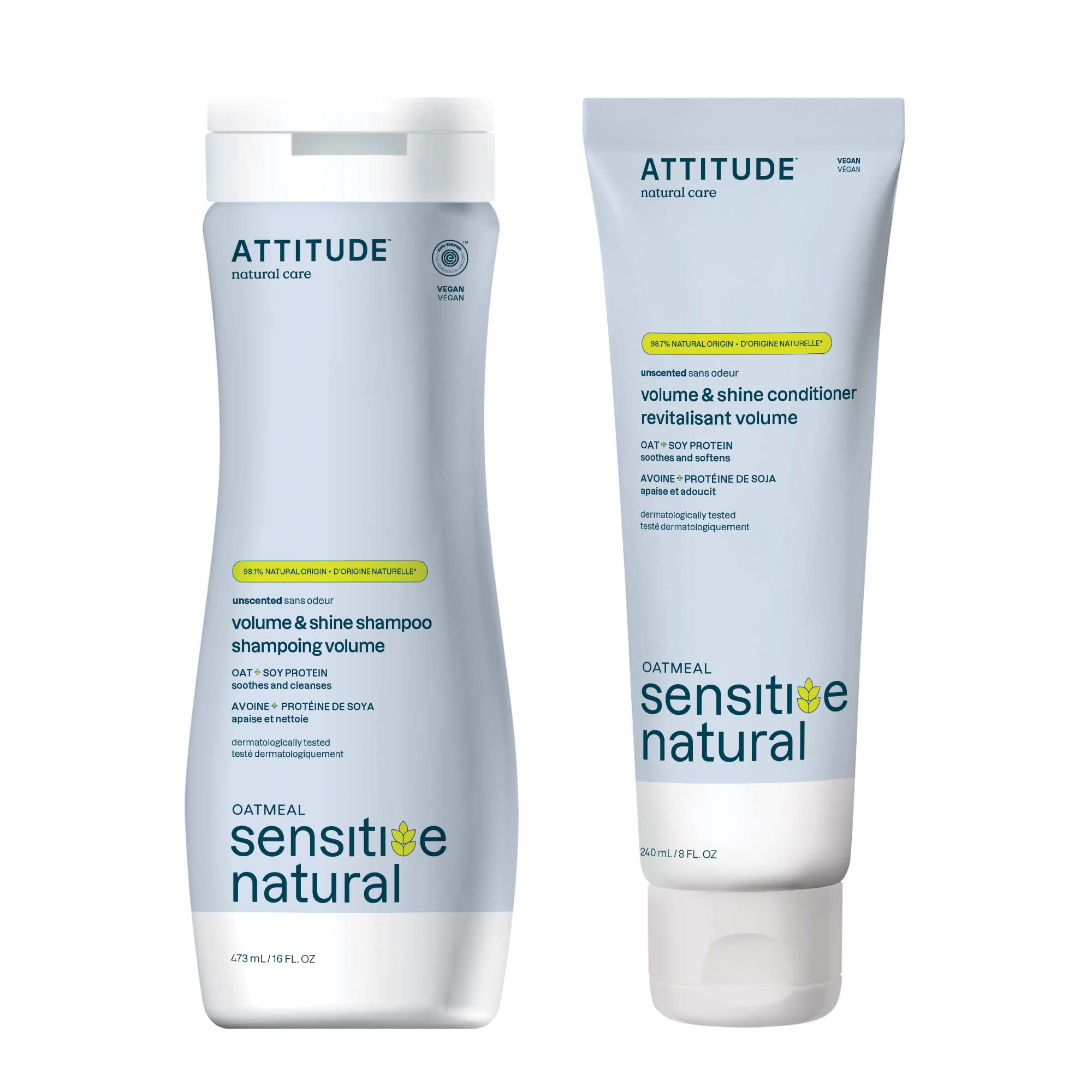 ATTITUDE Volumizing Hair 雙件裝|敏感肌 主產品圖
