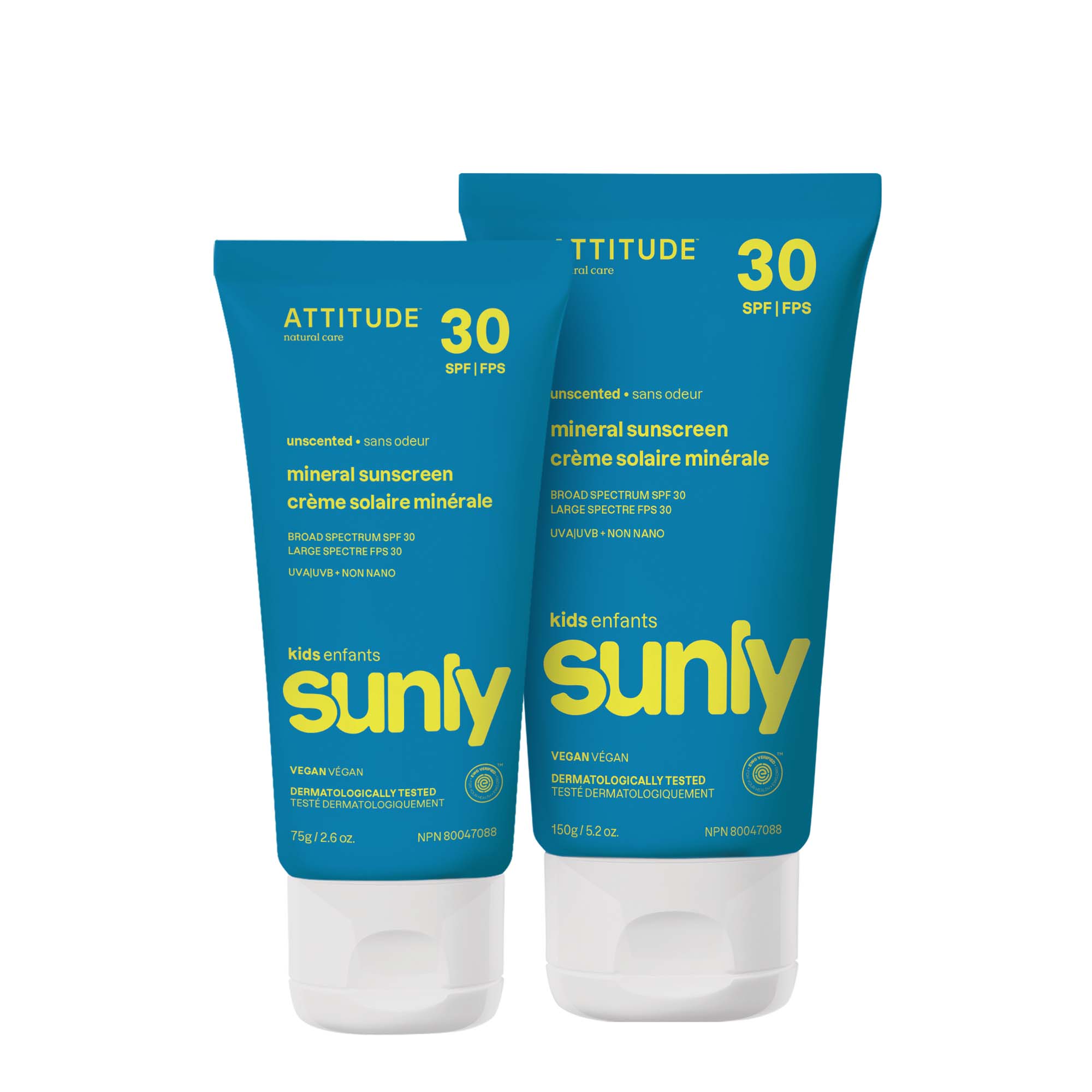 ATTITUDE Kids 礦物 Sunscreen 雙件裝|SPF 30 主產品圖