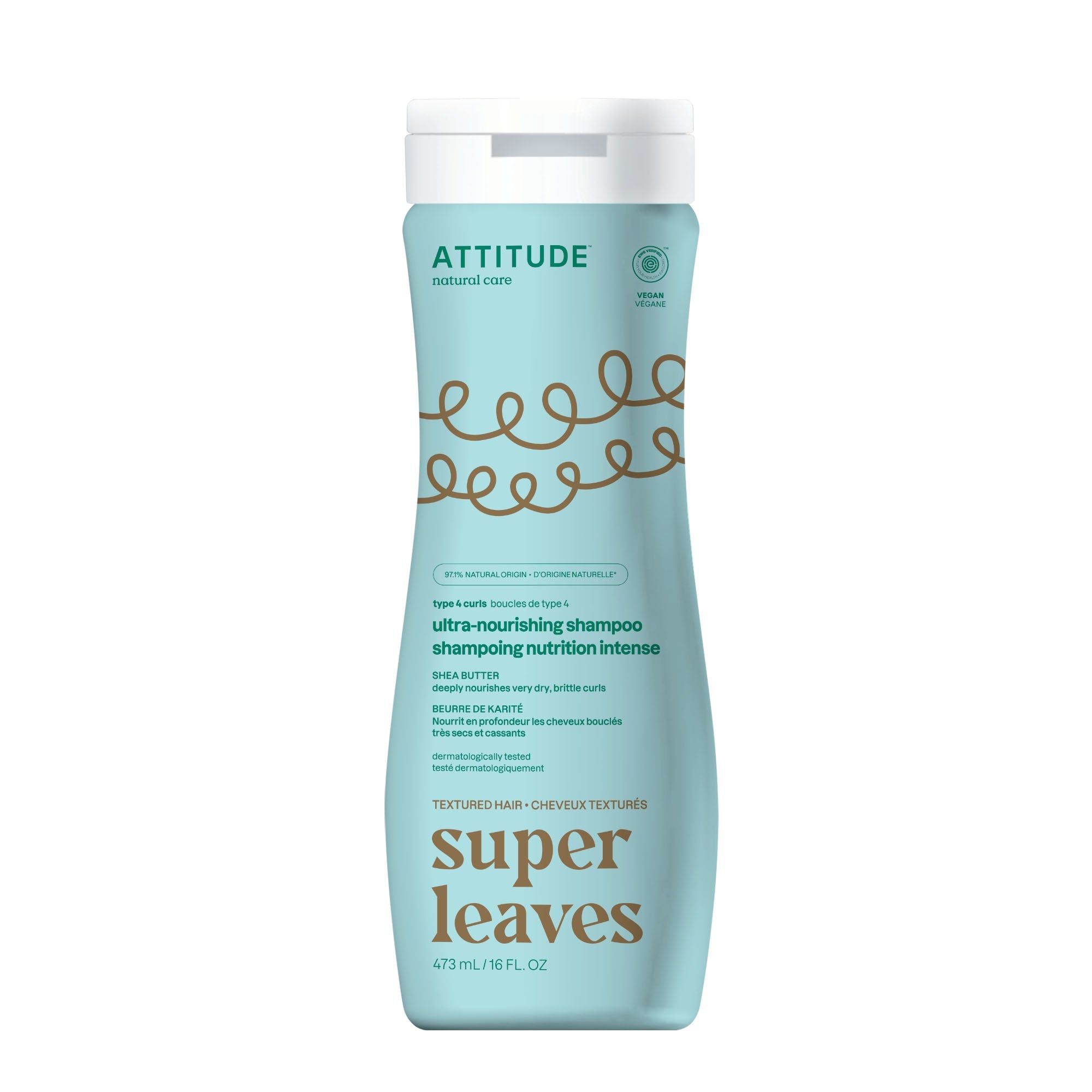 ATTITUDE Ultra|Nourishing 洗頭水|Curly Hair 主產品圖