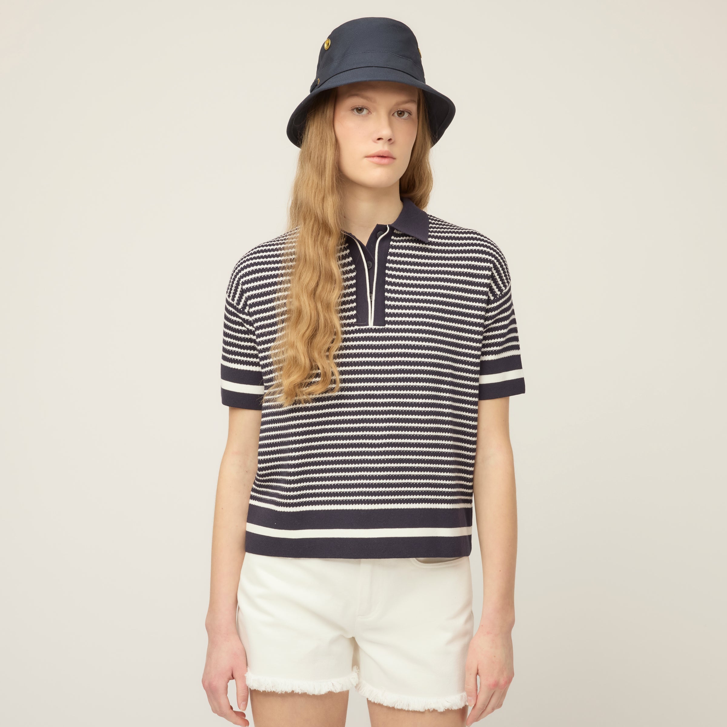 Tilley Striped Polo 恤 毛衣 主產品圖