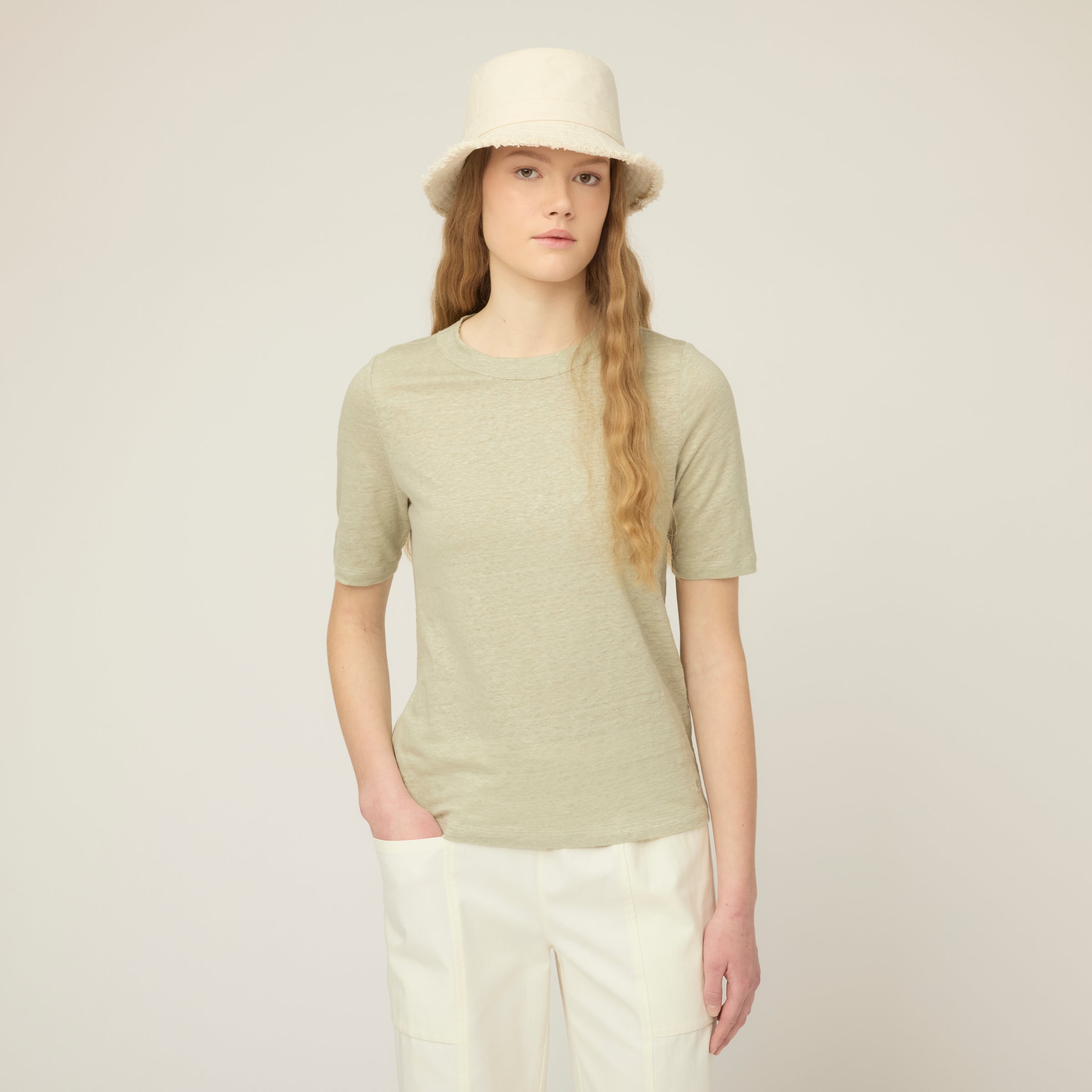 Tilley 亞麻 Jersey Elbow Length T 恤 主產品圖