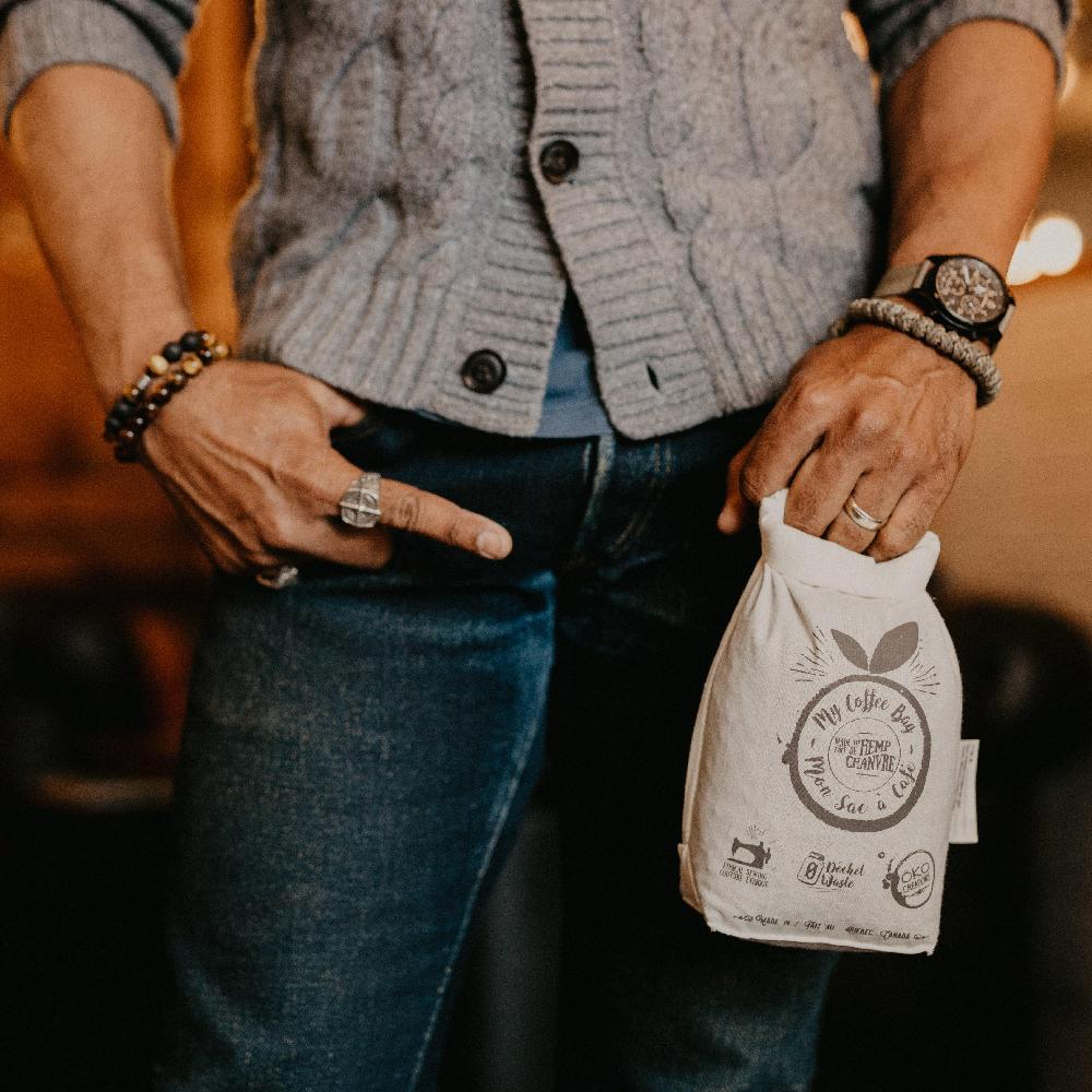 Öko Créations Sac à Café Réutilisable de Chanvre 可重用生活用品 主產品圖