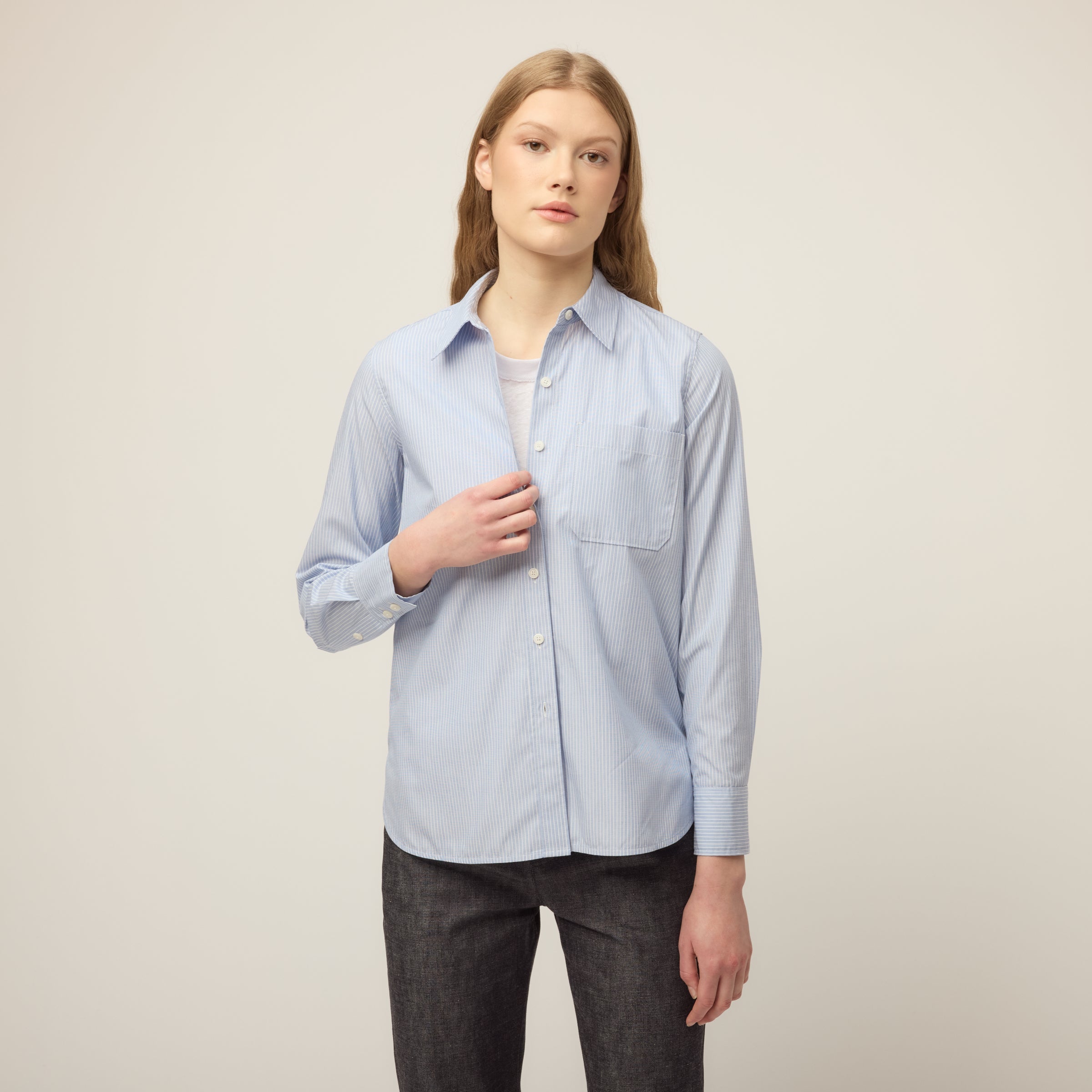 Tilley Striped Travel 恤衫 主產品圖
