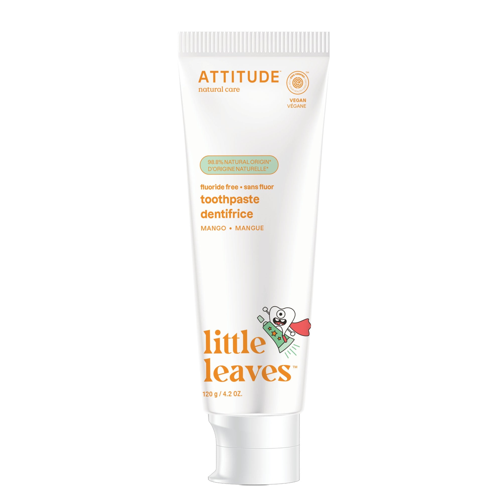 ATTITUDE Kids Fluoride Free 牙膏 主產品圖