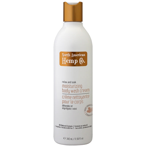 Hush Brands North American Hemp Co. Relax and Soak|保濕 沐浴露 Cream|342ml 主產品圖