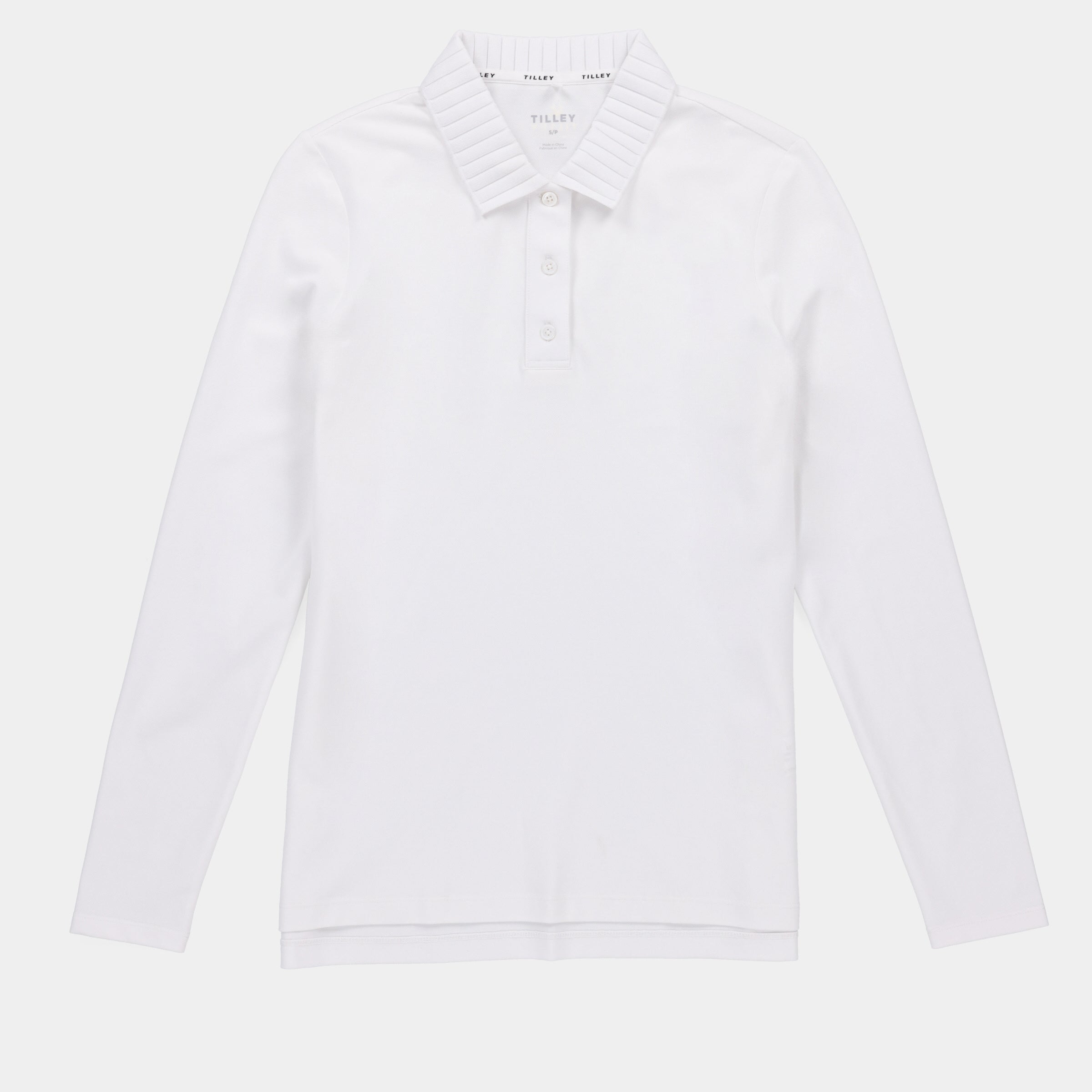 Tilley 長袖 Pleated Collar Polo 恤 主產品圖