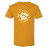 Rocky Mountain Dog Gold Men's Dog Walking T|Shirt 狗狗用品 主產品圖