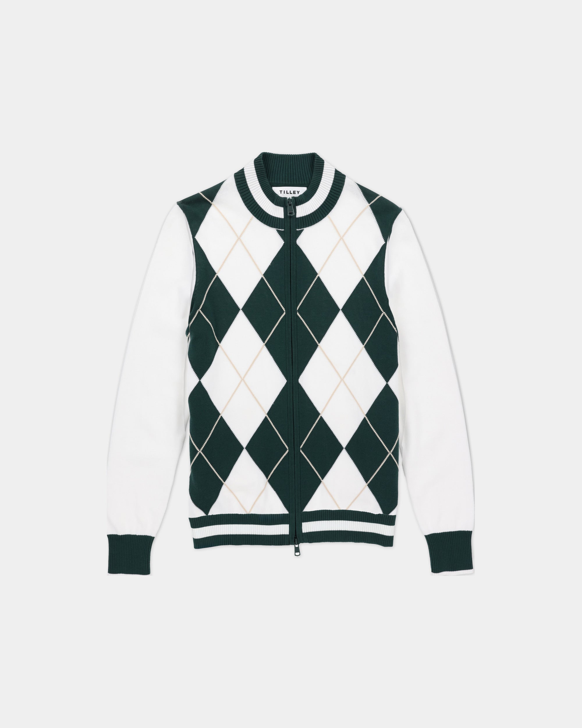 Tilley Argyle 全拉鏈 毛衣 主產品圖