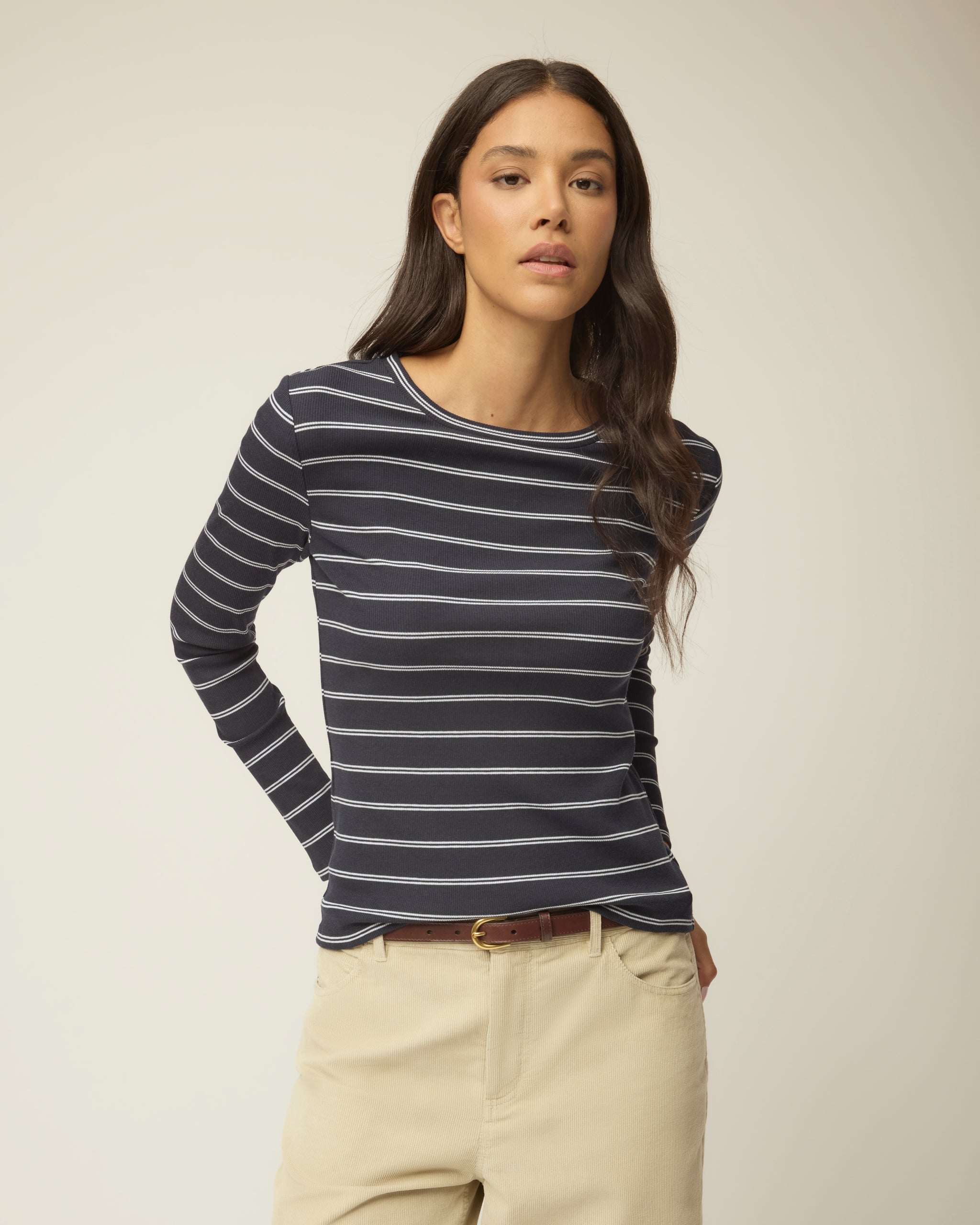 Tilley 長袖 Tencel Rib T 恤 主產品圖