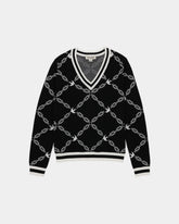 Tilley Birdie Links V 領 Jacquard 毛衣 主產品圖
