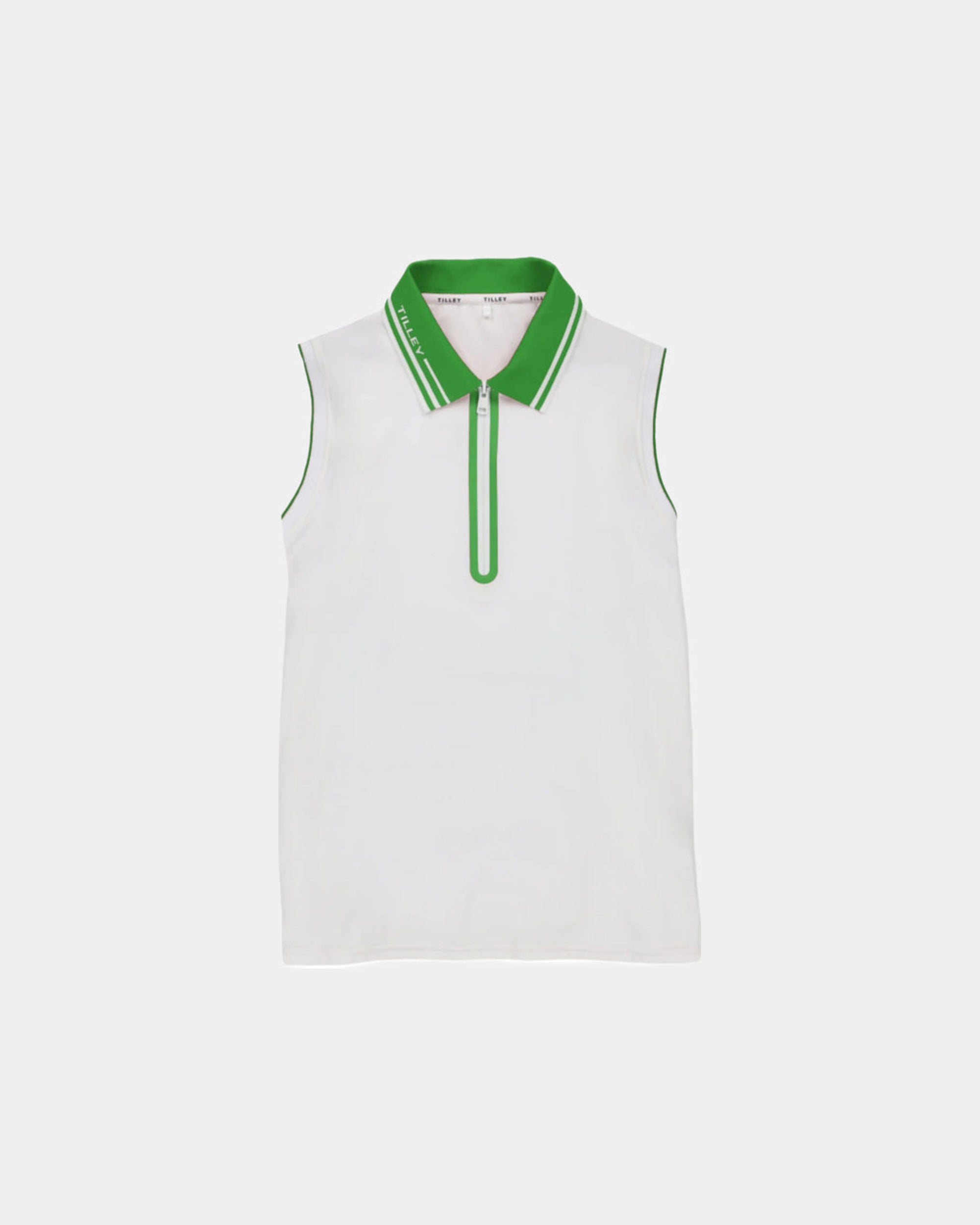 Tilley Tech Jersey 無袖 Zip Polo 恤 主產品圖