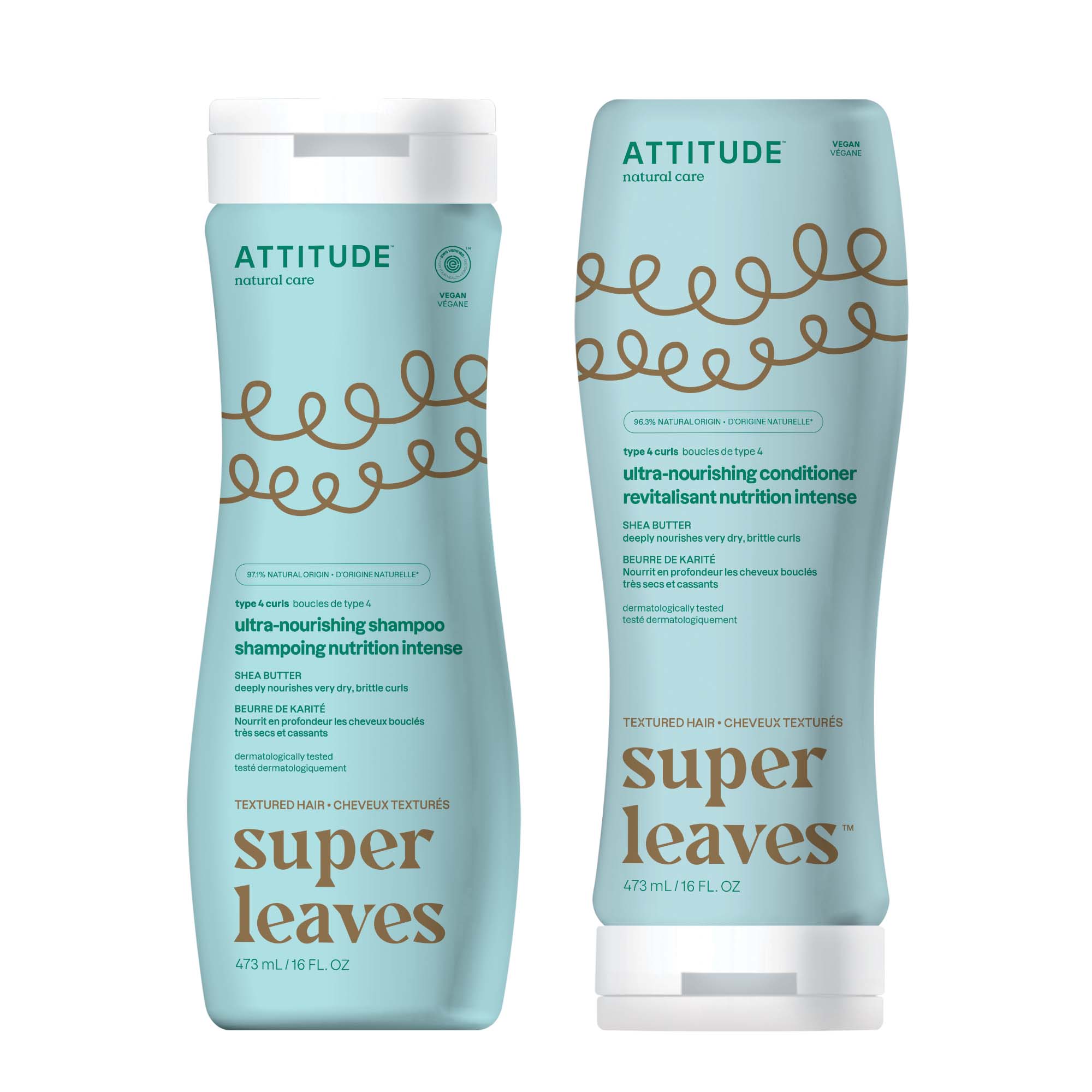 ATTITUDE Ultra|Nourishing Hair 雙件裝|Curly Hair 主產品圖