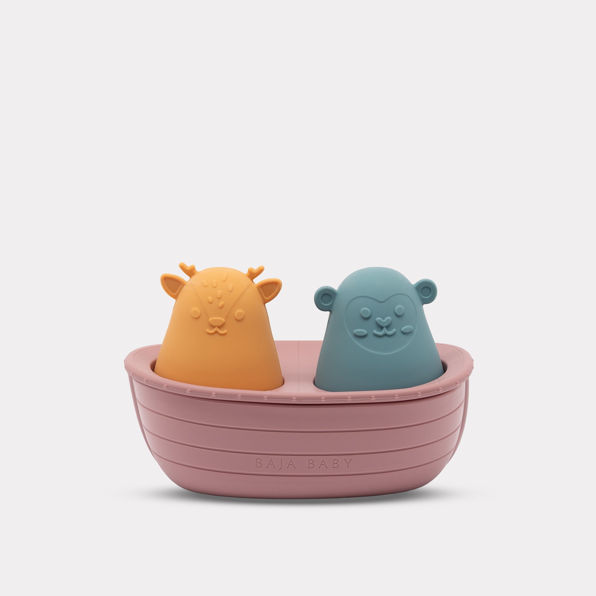 Baja Baby 漂浮小船與動物沐浴玩具套裝|主產品圖片