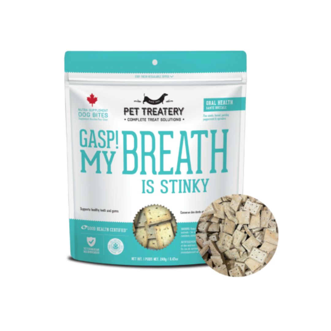 Rocky Mountain Dog Gasp! My Breath is Stinky|Nutra Bites Oral Health Dog Biscuits 240g 狗狗用品 主產品圖