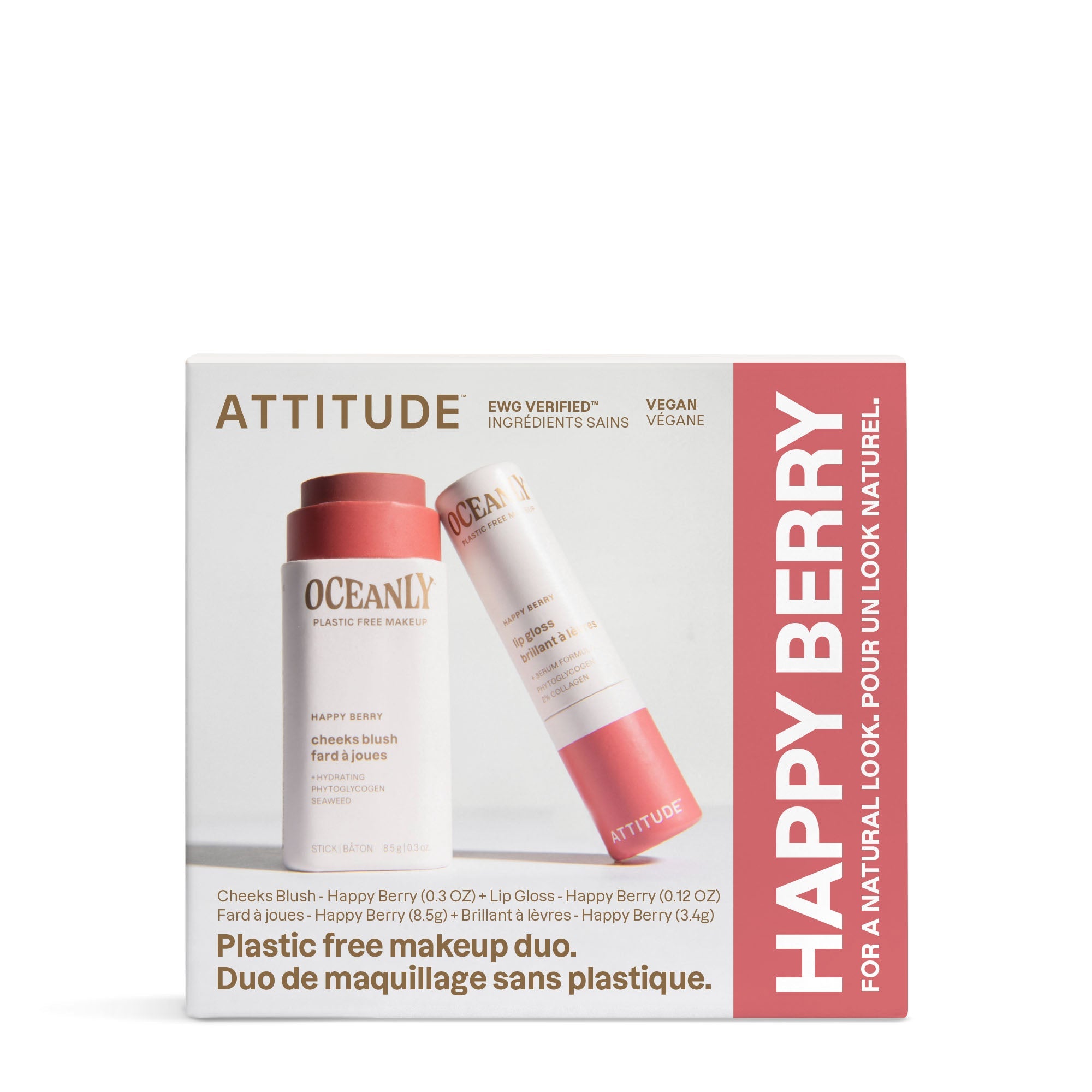 ATTITUDE 胭脂 & 唇彩|Happy Berry 主產品圖