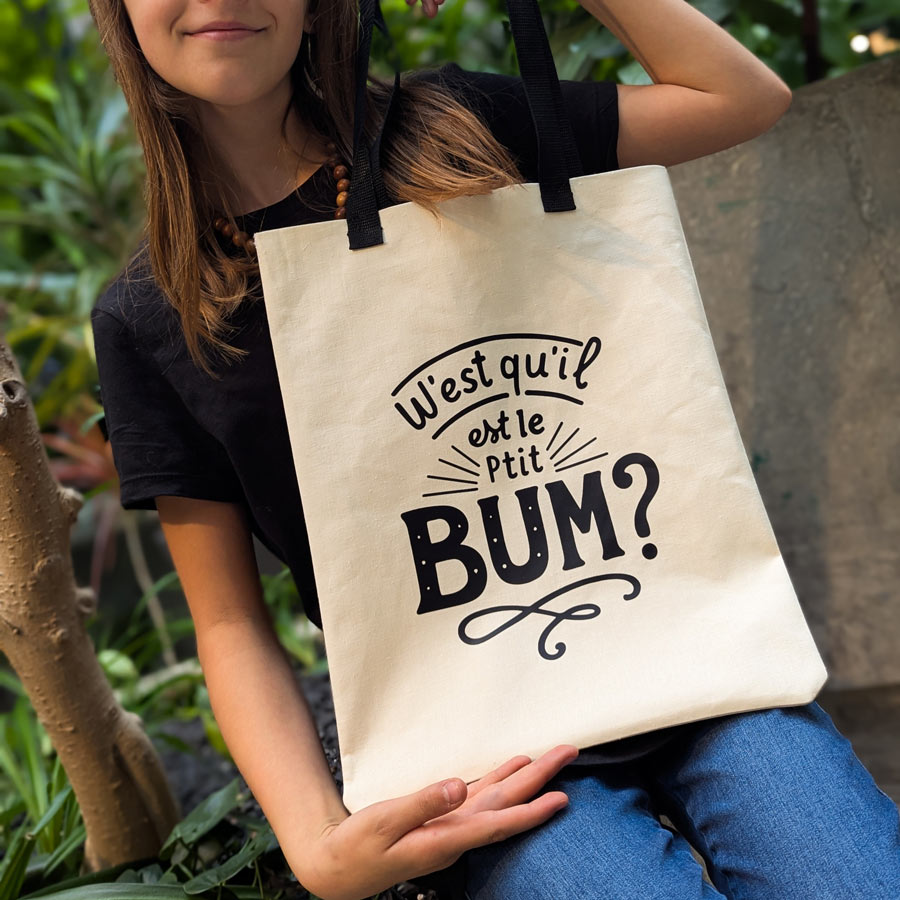 Öko Créations Sacs d’icitte | W'est qu'il est le P'tit BUM? 可重用生活用品 主產品圖