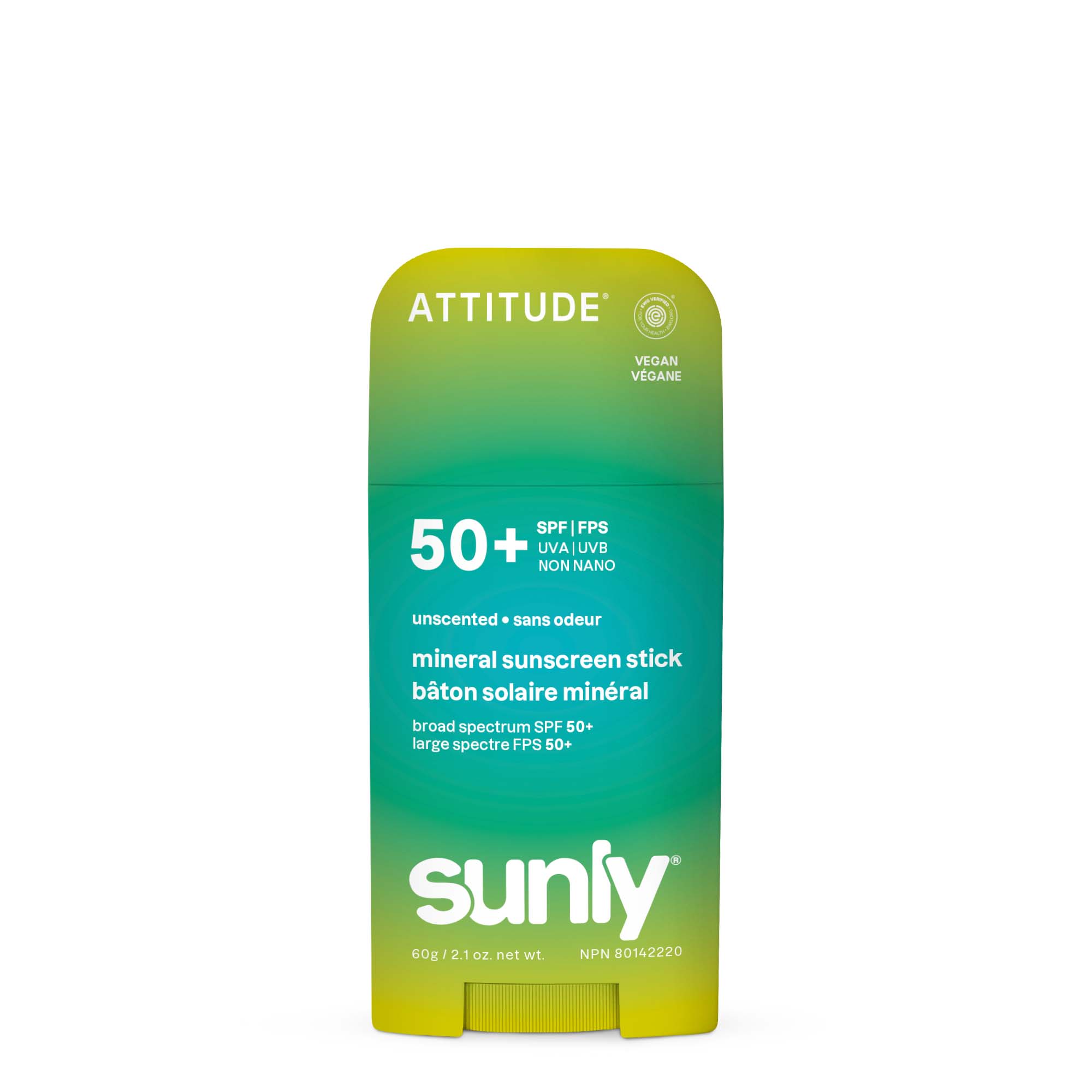ATTITUDE 礦物 Sunscreen Stick|SPF 50 主產品圖