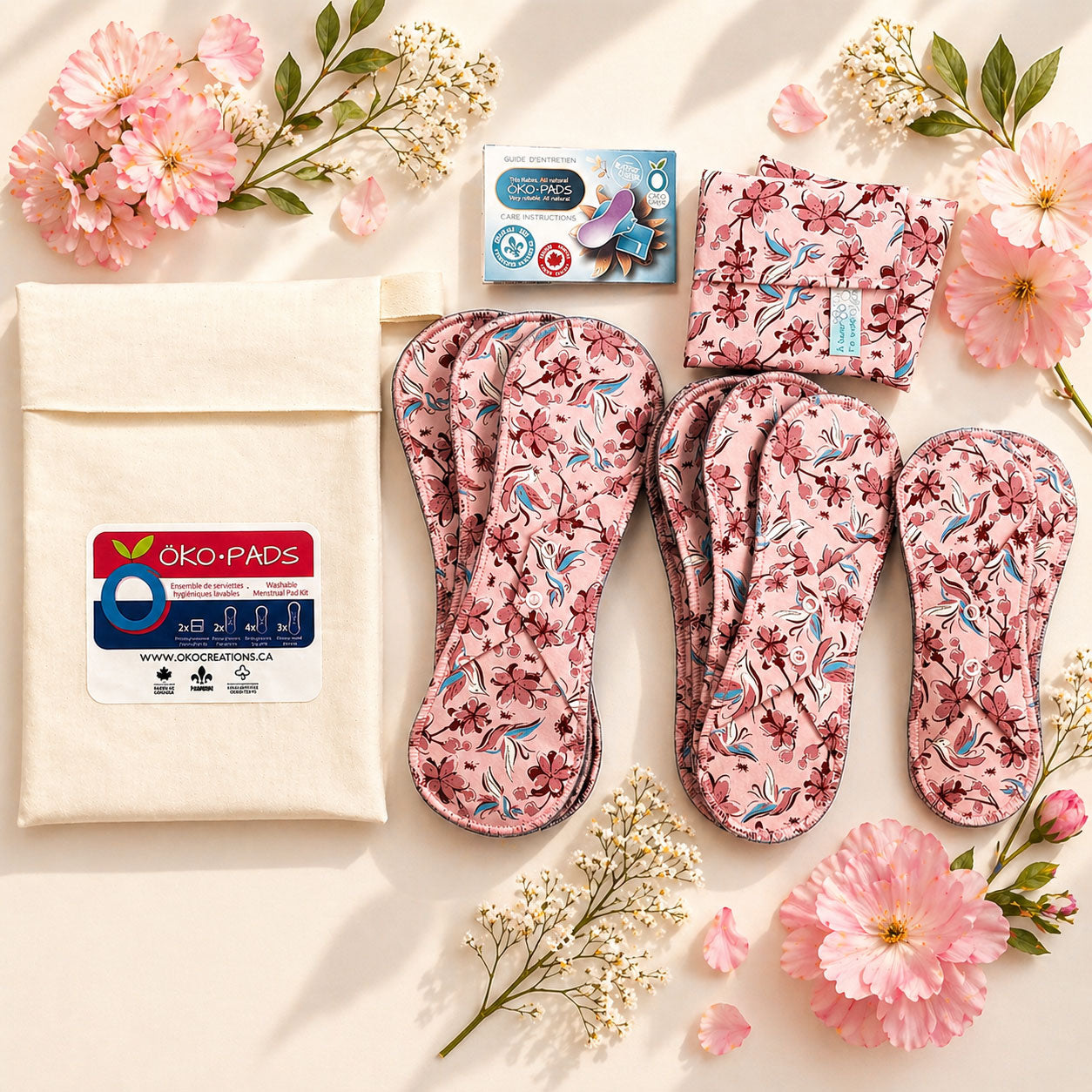 Öko Créations Kit Öko|Pads | Trousse pour cycle complet 可重用生活用品 主產品圖