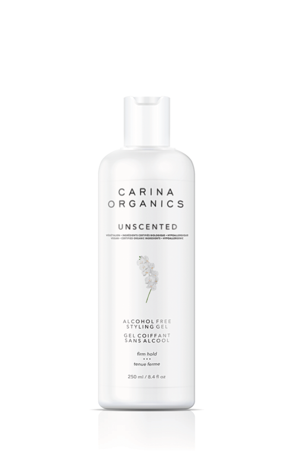 Carina Organics 無香 無酒精 造型啫喱 主產品圖
