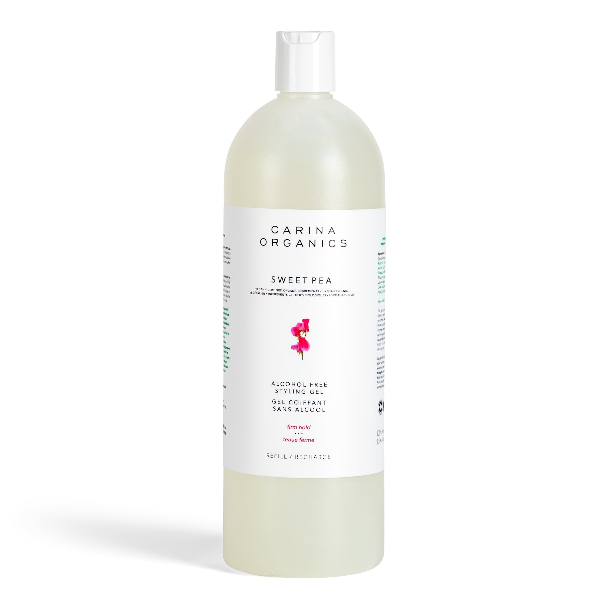 Carina Organics 香豌豆 無酒精 造型啫喱 產品細節圖 2