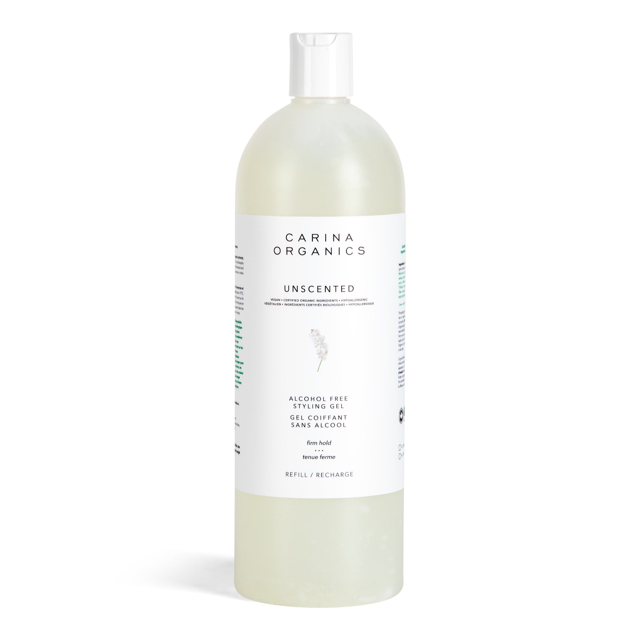 Carina Organics 無香 無酒精 造型啫喱 產品細節圖 2