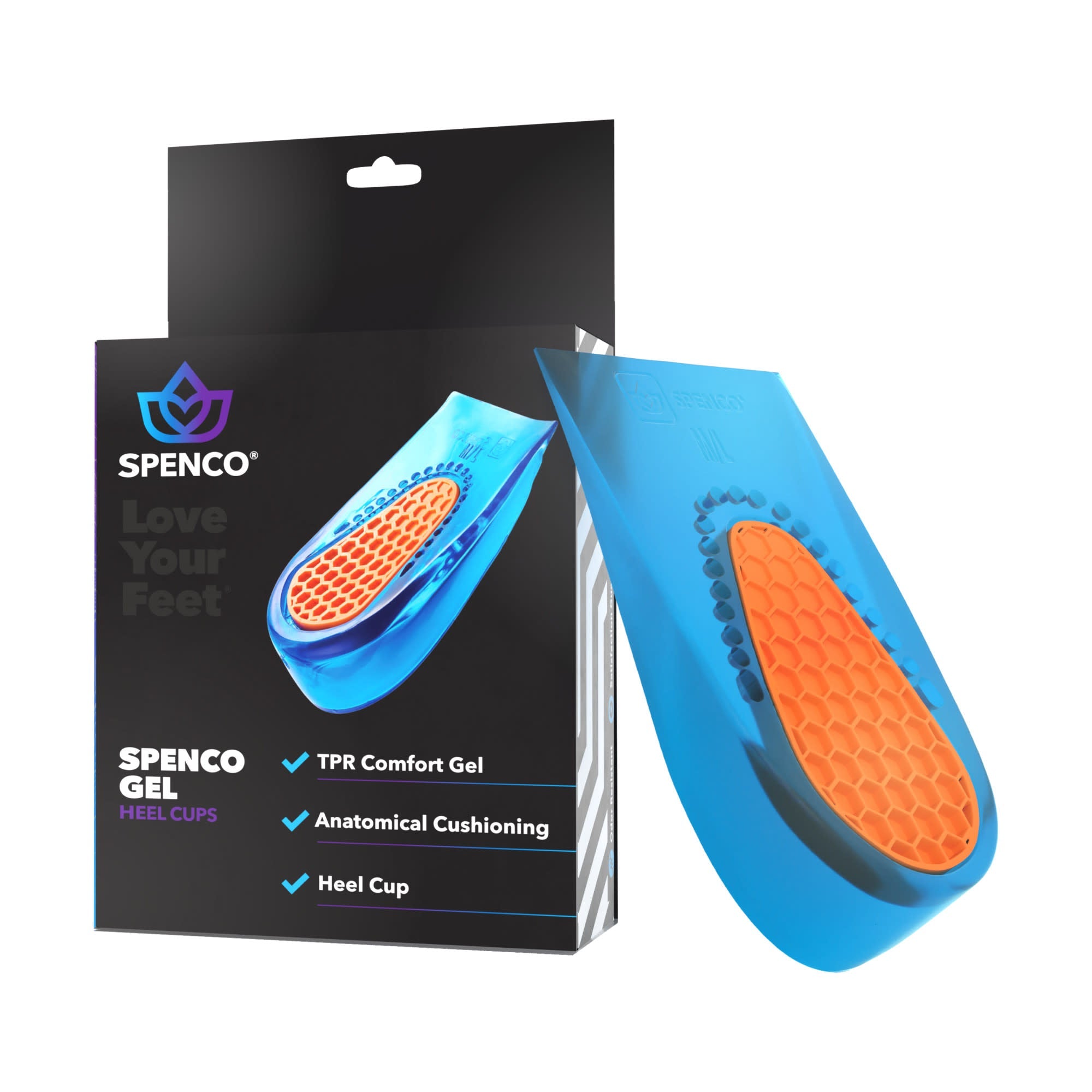 Spenco Gel Heel Cups 足部護理用品 產品圖片 2