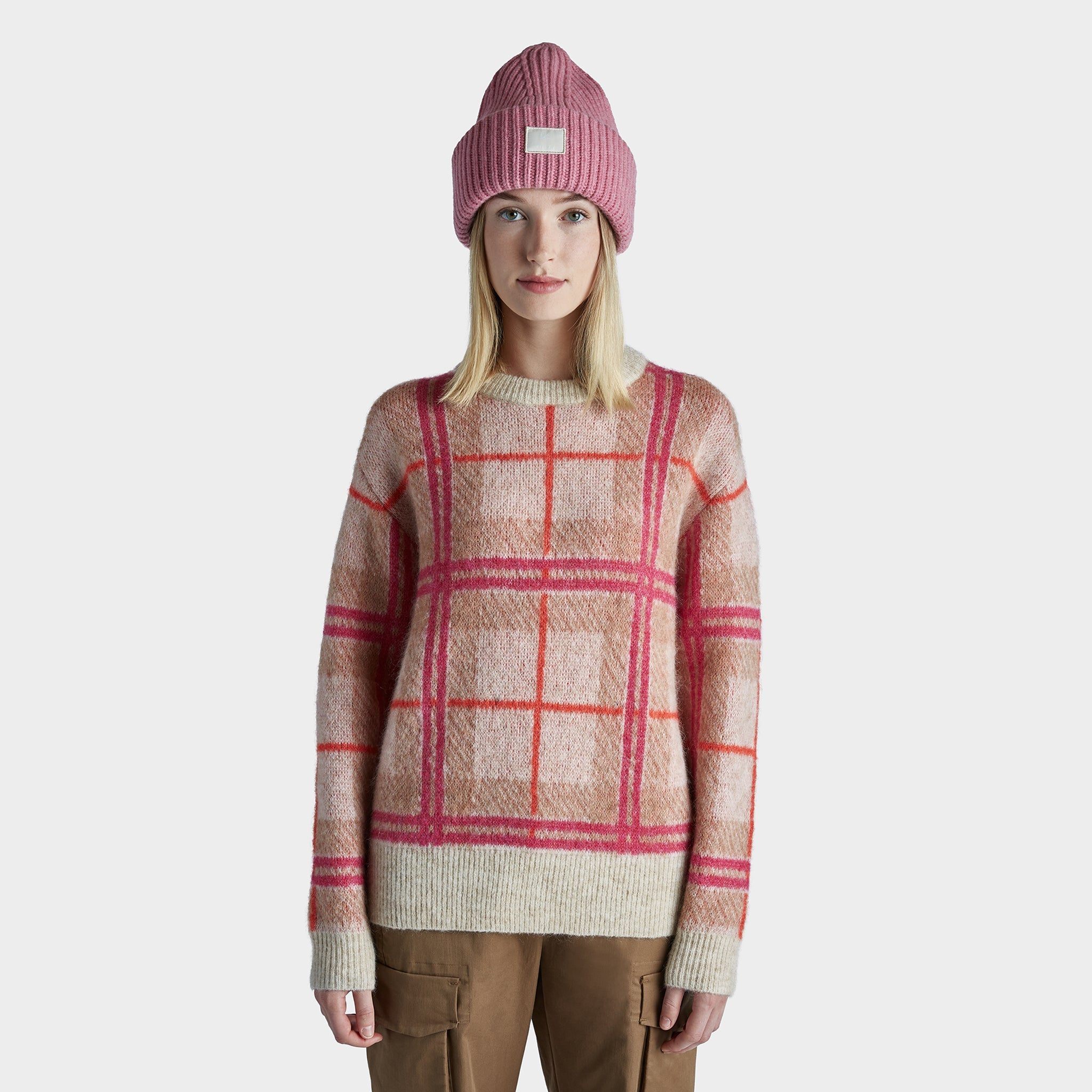 Tilley Plaid Mohair 毛衣 產品細節圖 2